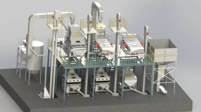 Beans Garbanzo Lentil Pea Splitting Peeling Machine Flour Line Manufacturer Processing and Packaging South Africa